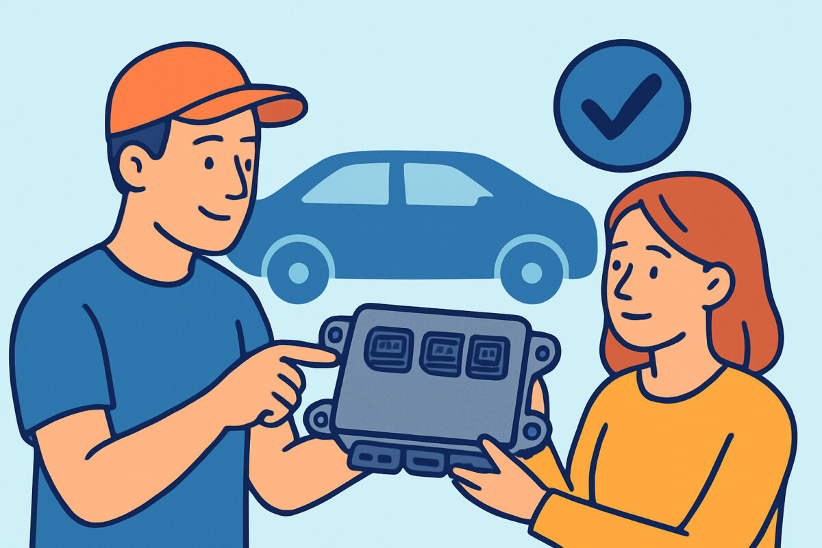 Käytetty ohjainyksikkö autoon – yhteensopivuus
