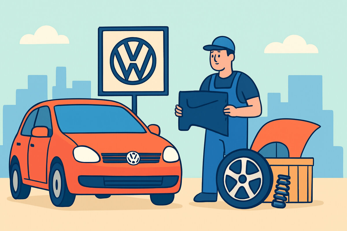 Volkswagen-purkamot Suomessa – osien saatavuus