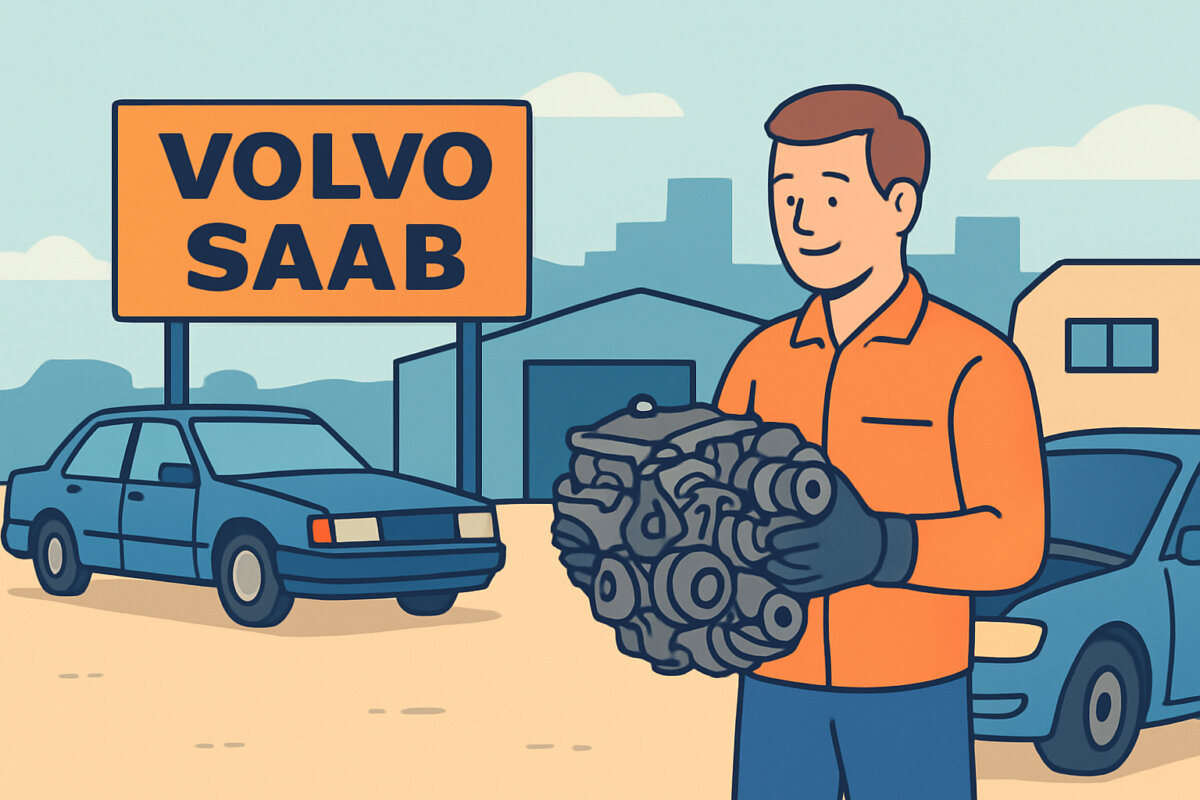 Volvo- ja Saab-purkamot Suomessa – pohjoismainen huolto